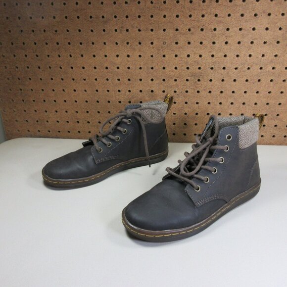 Dr Martens womens brown Maelly padded collar lined ankle boots 7 M - Picture 1 of 10